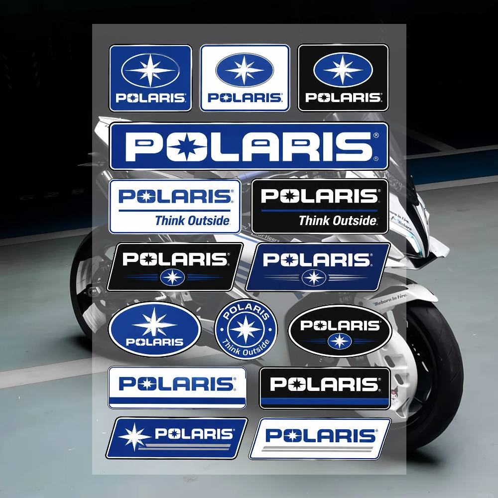Streetwear Brand Stickers - ชุดสติกเกอร์แบรนด์ A-A-P-po-la-ris สตรีทแวร์ สติกเกอร์ไวนิลกันน้ำสำหรับแล็ปท็อป หมวกกันน็อค สเก็ตบอร์ด