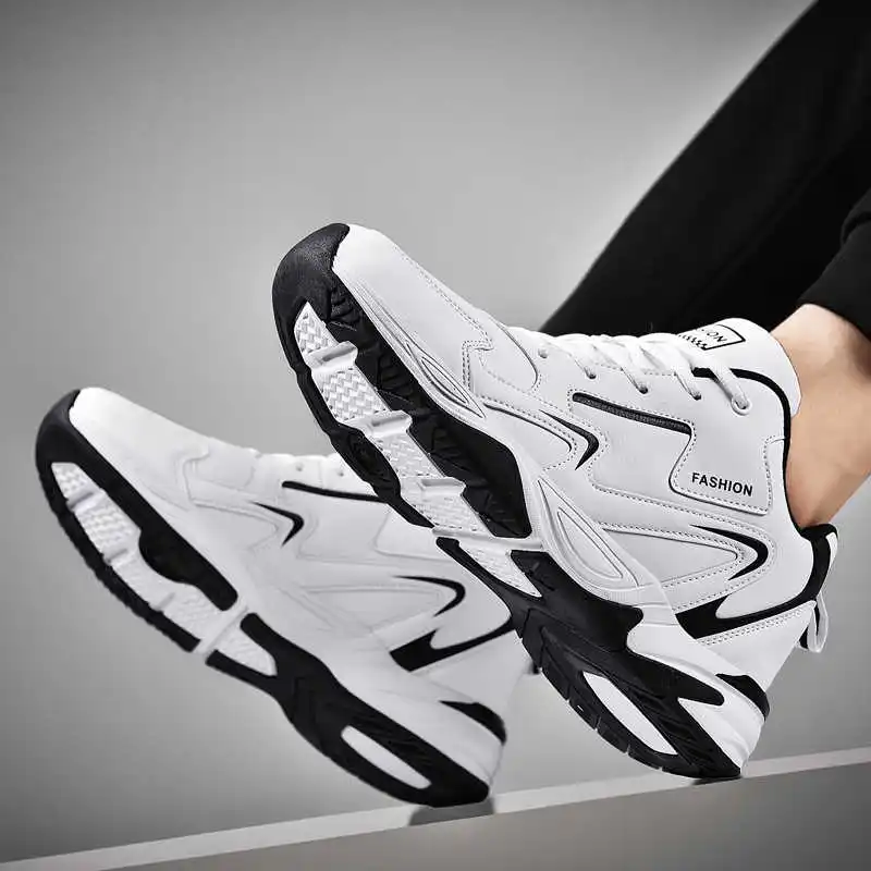 Streetwear Brand Global - เย็นฤดูใบไม้ผลิ GYM รองเท้าผ้าใบ Casual Loafers Mens