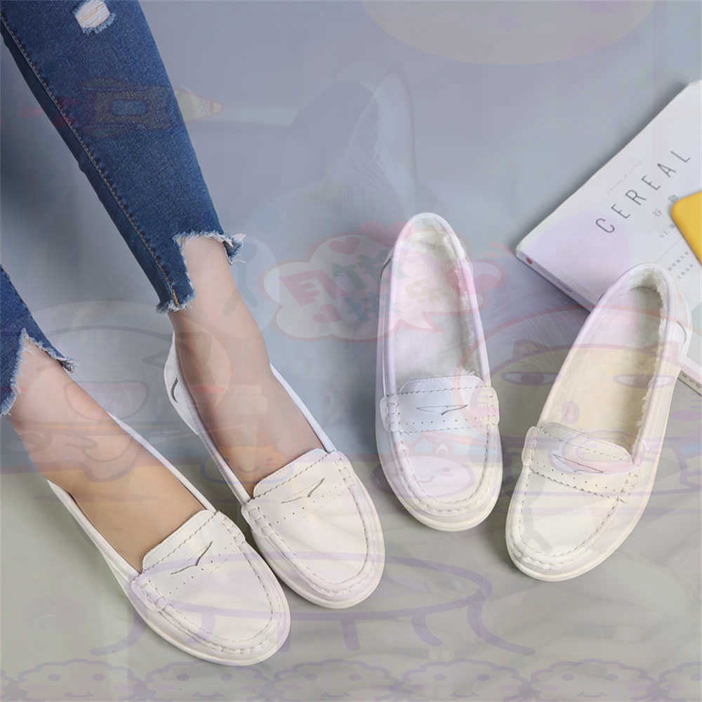 Soft SLIP-ON สตรีขนาดใหญ่รองเท - Streetwear Brand Global บทวิจารณ์และราคา