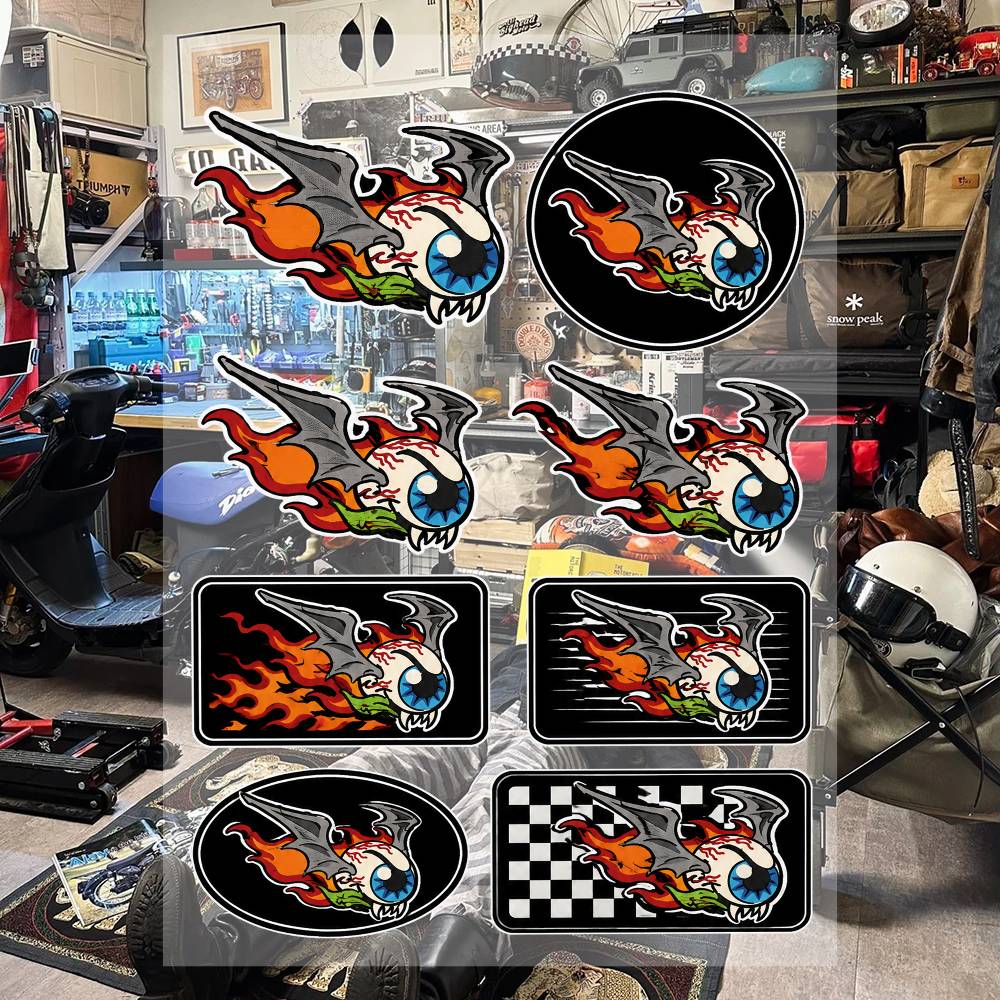 ชุดสติกเกอร์แบรนด์ Flying Eyeb - Streetwear Brand Stickers บทวิจารณ์และราคา